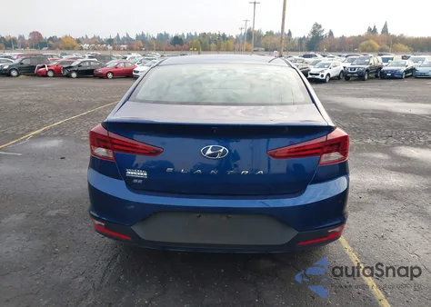 2019 Hyundai Elantra Se from USA, damaged, VIN 5NPD74LF2KH453983